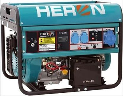 Obrázok pre výrobcu Elektrocentrála rámová benzínová HERON EMG 65 AVR 1E 8896121