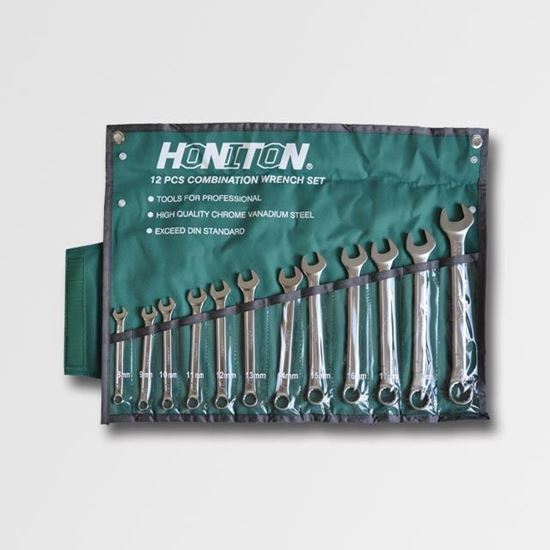Obrázok HONITON Sada očko - vidlicových kľúčov 12 dielna, 8-22mm