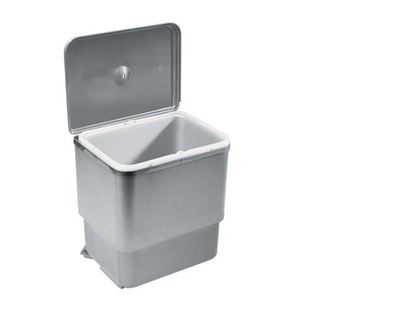Obrázok pre výrobcu Odpadkový poloautomatický kôš SESAMO šedý 1x16L