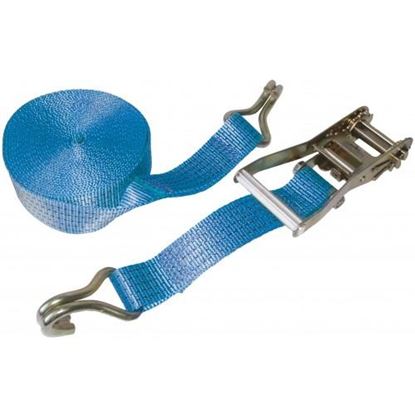 Obrázok pre výrobcu Sťahovací pás "gurtňa" s račňou a dvoma hákmi
