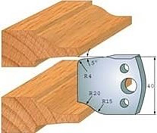 Obrázok Profilový nôž 40 mm F026-100 / obmedzovač F027-100