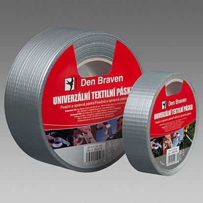 Obrázok pre výrobcu Univerzálna textilná páska 50mm x 10m Den Braven B8041RL