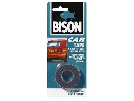 Obrázok Obojstranná samolepiaca páska CAR TAPE BISON 19mm x 1,5m 05461