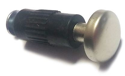 Obrázok pre výrobcu Jednoduchá koncovka na rélingovú tyč 16 mm satina