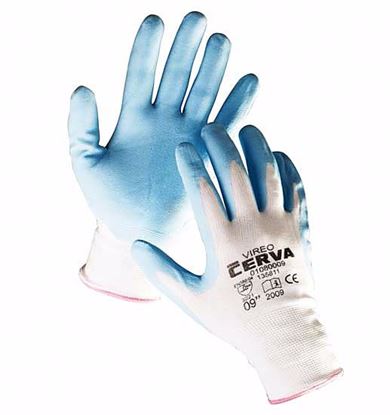 Obrázok pre výrobcu Vireo - rukavice nylonové s nitrilovou dlaňou