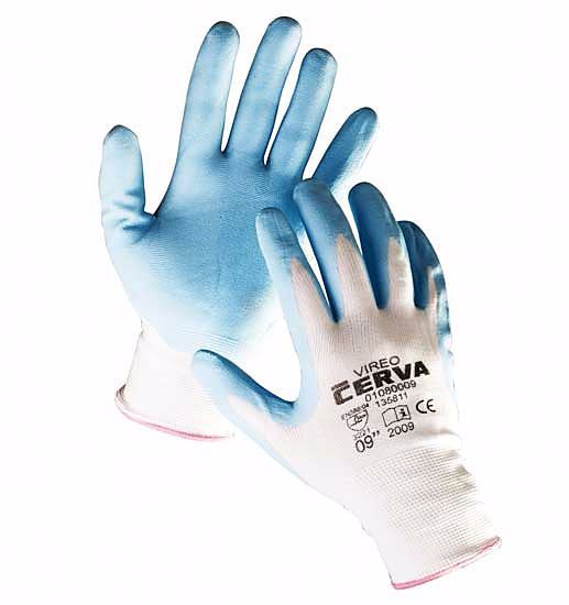 Obrázok Vireo - rukavice nylonové s nitrilovou dlaňou