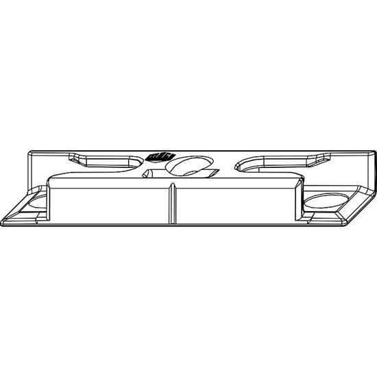 Obrázok MACO protiplech pre excentrické iS valčeky, vôľa drážky 12 mm, 96660  /náhrada 96860/