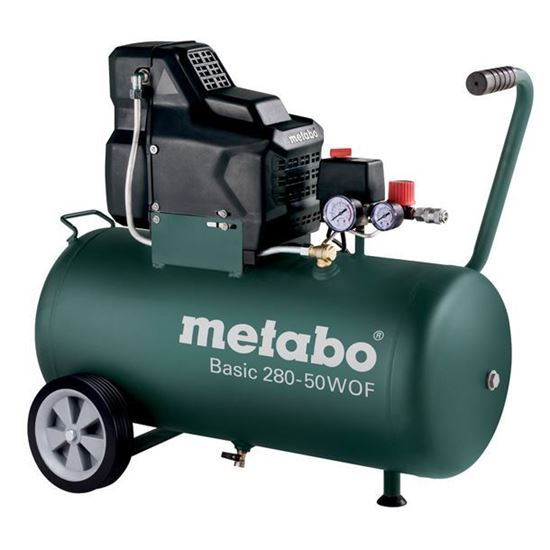 Obrázok METABO BASIC 280-50 W OF bezolejový kompresor NEW 601529000