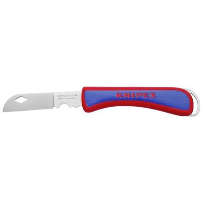 Obrázok pre výrobcu KNIPEX skladací nôž pre elektrikárov 162050SB