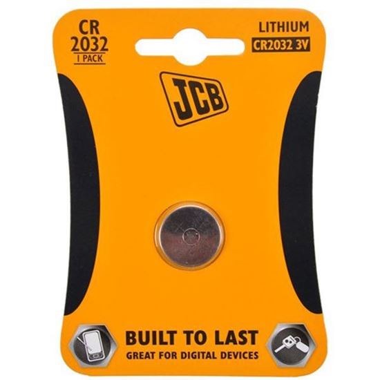 Obrázok JCB gombíková lítiová batéria CR2032, 3V, blister 1 ks