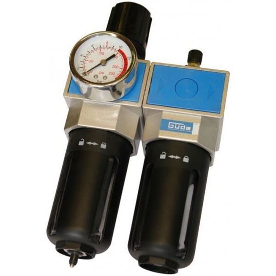 Obrázok GÜDE Odlučovač olejový s redukčným ventilom 1/2“ 41079