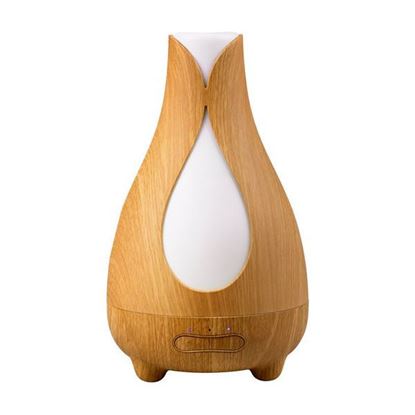 Obrázok pre výrobcu TULIP aróma difuzér, osviežovač a zvlhčovač vzduchu, svetlé drevo, 12W 200ml 569613