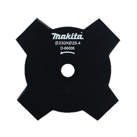 Obrázok MAKITA D-66008 nôž žací 4-zubý 230x25,4mm