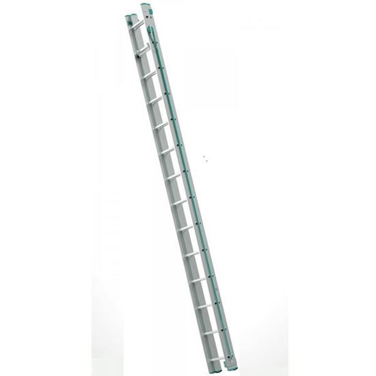 Obrázok Dvojdielny výsuvný rebrík ovládaný lanom EUROSTYL (od 3,98m do 7,66m)