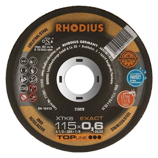 Obrázok RHODIUS rezný kotúč EXACT XTK6 0,6mm