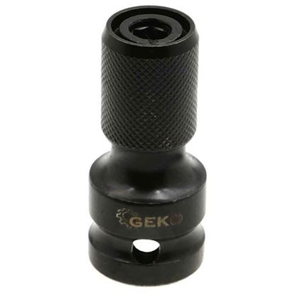 Obrázok pre výrobcu GEKO rázový adaptér 1/2" na 1/4" HEX G15025
