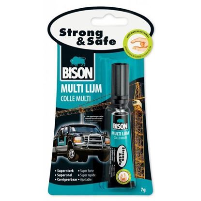 Obrázok pre výrobcu BISON Lepidlo Strong & Safe 7g 020308