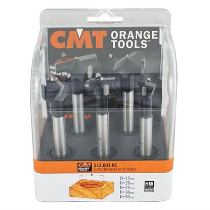 Obrázok pre výrobcu CMT C512 Sada sukovníkov 5ks - D15-20-25-30-35 HM