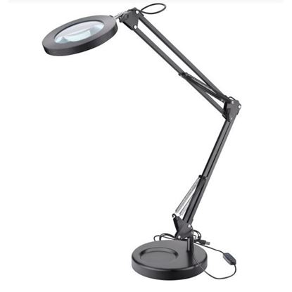 Obrázok pre výrobcu EXTOL Lampa stolová LED s lupou, 1300lm, USB napájanie 43160