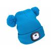 Obrázok EXTOL čiapka so svetlom modrá detská, s brmbolcami 43459