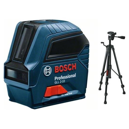 Obrázok BOSCH Líniový laser GLL 2-10 + statív BT 150 - 06159940JC