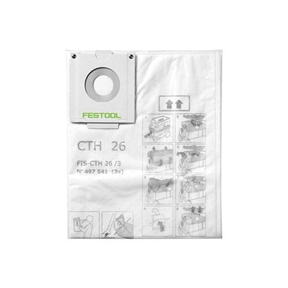 Obrázok pre výrobcu FESTOOL Bezpečnostné filtračné vrecko FIS-CTH 26/3 497541