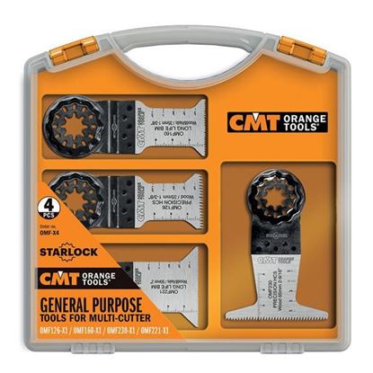Obrázok pre výrobcu CMT Starlock Set pre multifunkčné náradie, 4 ks C-OMF-X4
