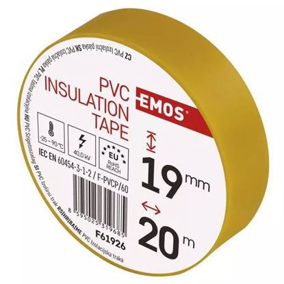 Obrázok pre výrobcu EMOS Izolačná páska PVC 19mm / 20m