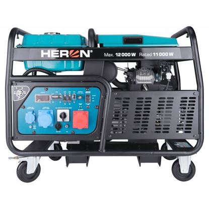 Obrázok pre výrobcu HERON Elektrocentrála 400V/230V 12kW/11kW elektrický štart 8896431
