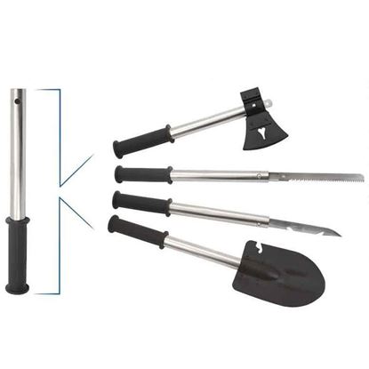 Obrázok pre výrobcu XL-TOOLS Skladacia lopata 4v1 so sekerou, nožom a pílkou 2.SAP8