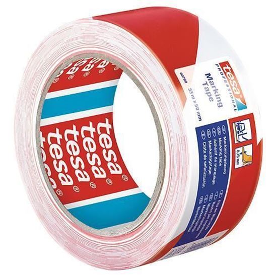 Obrázok Výstražná páska barier. červeno-biela 50mm x 33m 2171065