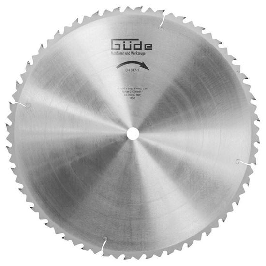 Obrázok GÜDE Pílový kotúč pre cirkulár GWS 600 EC, materiál HM 01858
