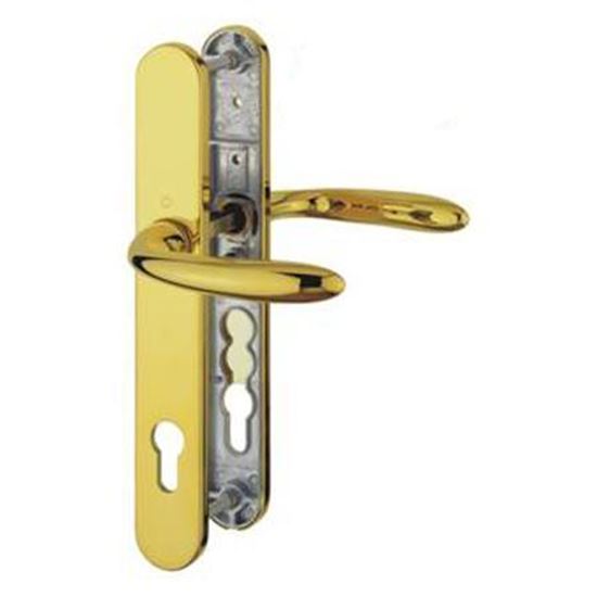 Obrázok HOPPE SYDNEY kľučka + kľučka na euro dvere 92mm, FAB, zlatá DOPREDAJ