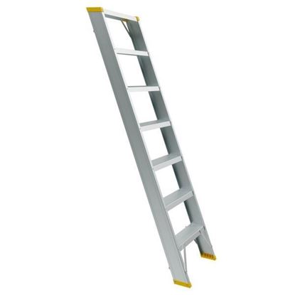 Obrázok pre výrobcu Jednodielny stupnicový rebrík FORTE - ( 9 až 12 priečok ) 150kg /nad 2m/
