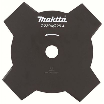 Obrázok pre výrobcu MAKITA 195150-5 Žací nôž, 4 zubý 230 x 25,4 x 1,8 mm