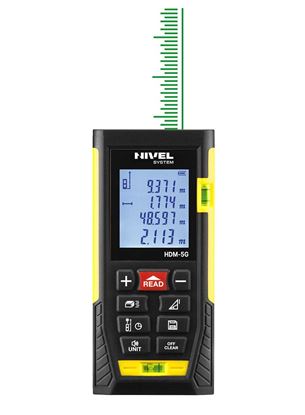 Obrázok pre výrobcu NIVEL-S Laserový merač vzdialenosti HDM-5G na 50m