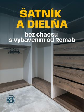 Či už si sa pustil do zariaďovania šatníka v domácnosti alebo organizuješ svoju dielňu, u nás nájdeš vybavenie, ktoré ti...