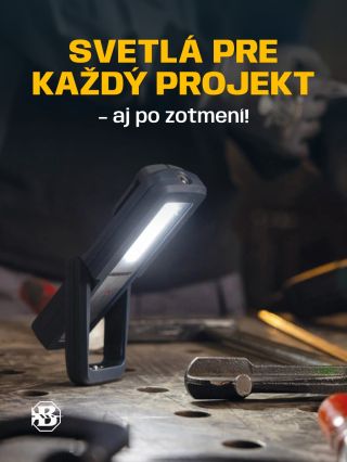 Dni sú krátke a práce je ešte stále dosť. ❄️🕒 Máš pripravené svetlo, ktoré ti pomôže dokončiť každý projekt? 🔦 V našej...