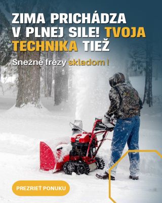 ❄️ A už je to tu! Prvé snehové nádielky a s nimi aj čas pripraviť sa na poriadnu zimnú údržbu. ⛄💨 Naše snežné frézy – od...